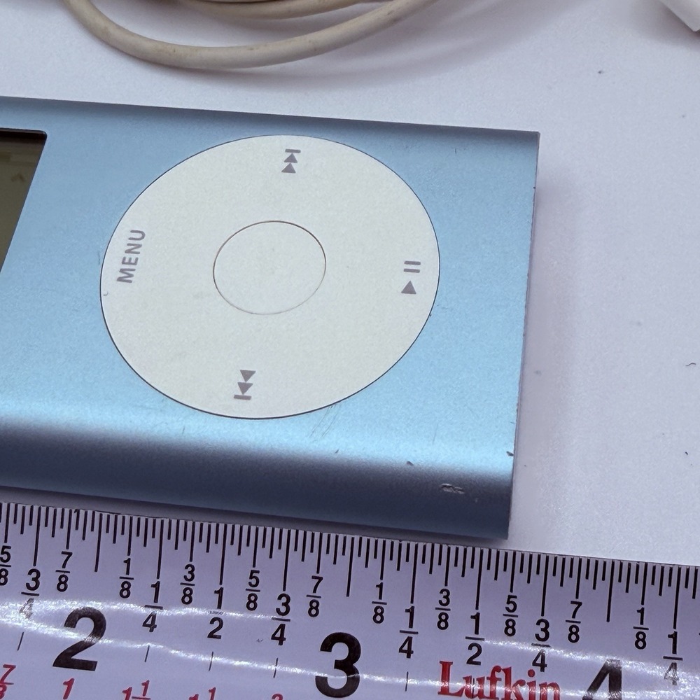 Apple iPod A1051 Light Blue 4GB Model P9436LL Works Music - Picture 13 of 14